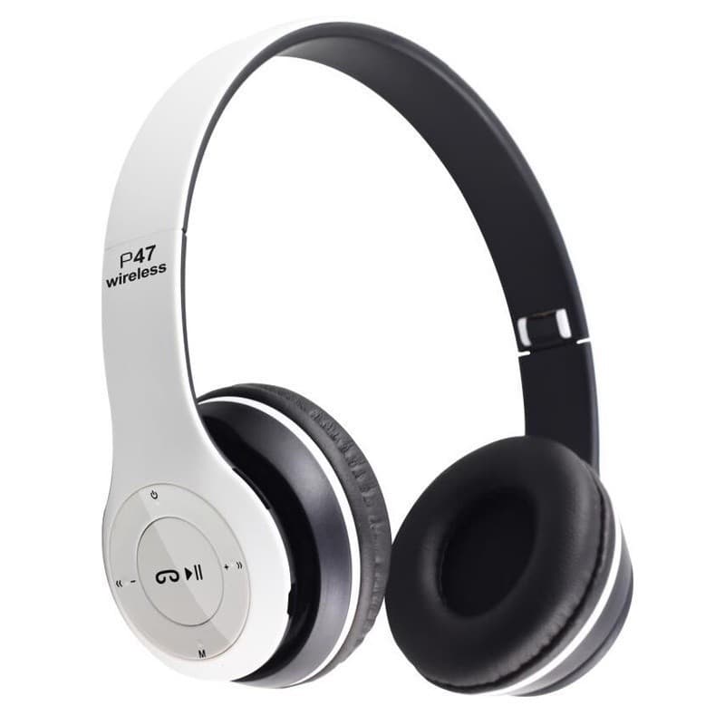 Fone P47 Headphone Sem Fio Bluetooth 5.0 Estéreo | Redução de Ruídos Universal para Celular e PC